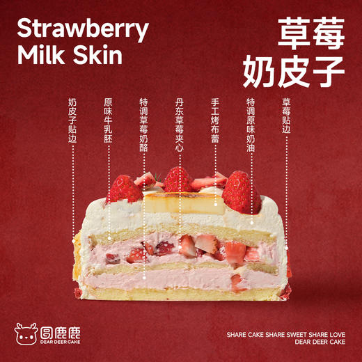 草莓奶皮子 商品图2