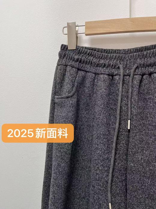 🔥🔥【2025爆款休闲裤】加绒呢料～8838呢料窄版慵懒风休闲裤-喜出 商品图2