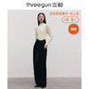 Threegun三枪 【爽滑密棉】连领女士长袖上衣打底衫-23952A011 商品缩略图5