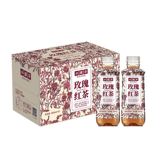 小罐茶玫瑰红茶复合茶饮料500ml*15瓶 商品图0