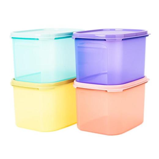 特百惠干货迷你长方储藏盒4件套 商品图0