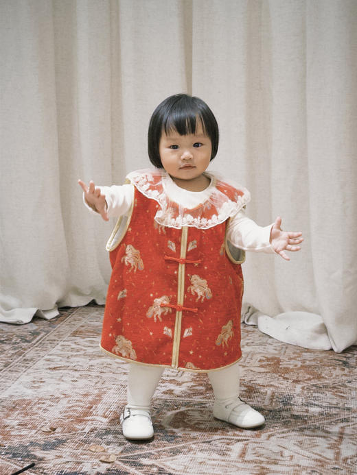 盛唐牡丹 | Kids 天马星空马甲 商品图1