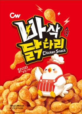 청우 바삭닭다리스낵200g