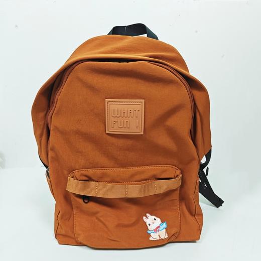 双肩包女旅行背包初高中大学生书包纯色运动潮流包 商品图0