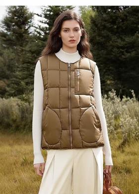 精致羽绒【羽绒马甲】THOOO 品牌90%白鸭绒品质马甲-喜出