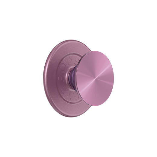 【蕾丝花序】烟熏紫·MagSafe圆啪嗒 MAGSAFE磁吸手机气囊支架 Round圆啪嗒系列 紫色 纯色 商品图0