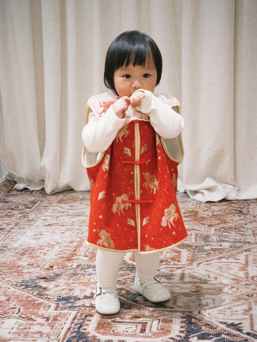 盛唐牡丹 | Kids 天马星空马甲 商品图5