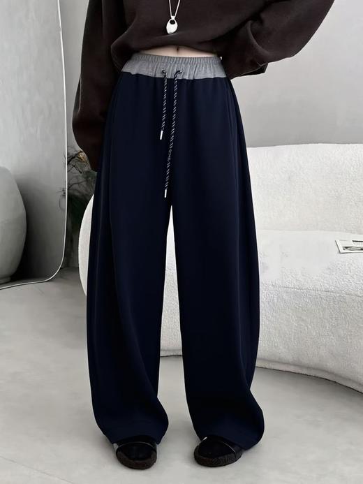  【自营】🔥🔥【2025爆款休闲裤】加颗粒绒厚款～8016弯刀裤休闲裤-喜出 商品图0