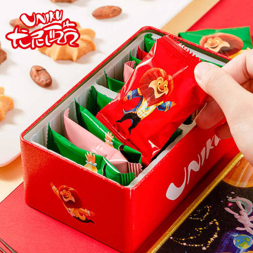 尤尼酷海洋之恋牛奶曲奇饼干156g 牛奶与酥脆的曲奇巧妙融合 一口就难以忘怀 151125 商品图1