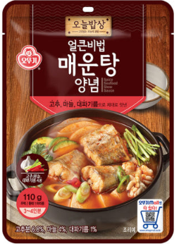 오뚜기 오늘밥상_얼큰비법매운탕양념110g