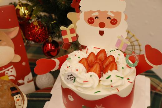 「节日蛋糕特惠」圣诞节Christmas—圣诞老人抱抱 商品图1