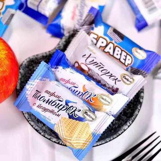 卡洛姆思克牌混合口味威化饼干520g/152656 商品图1