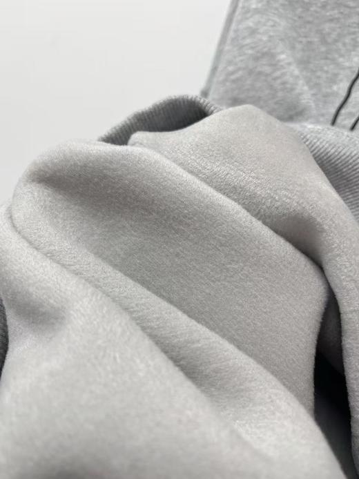 女王节抢购价-不支持退【自营】🔥🔥【潮牌卫衣】圆领牛奶绒～情侣款黑色字母宽松加绒卫衣-喜出 商品图2