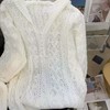 【超值特卖】连帽镂空针织毛衫毛衣-喜出 商品缩略图3