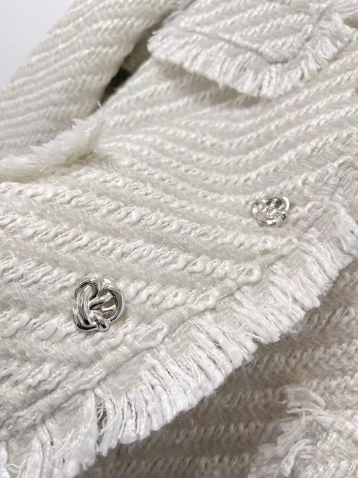 【清仓特卖】诗系列～2370小香风灰色短款外套-喜出 商品图3