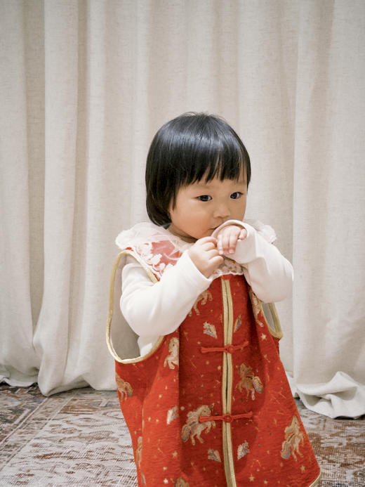 盛唐牡丹 | Kids 天马星空马甲 商品图2