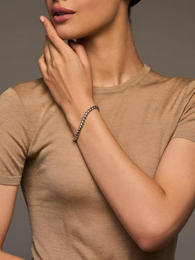 订购8周到｜Lili Claspe-Lyra-莱拉 银色 手链［美国设计师］