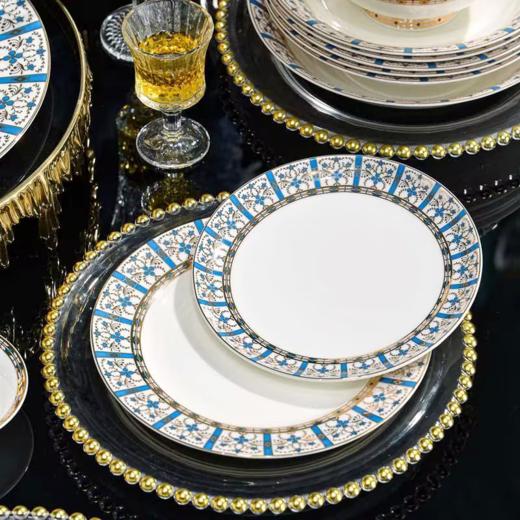 凡瑞斯金玉华章66头10人用骨瓷餐具 商品图1