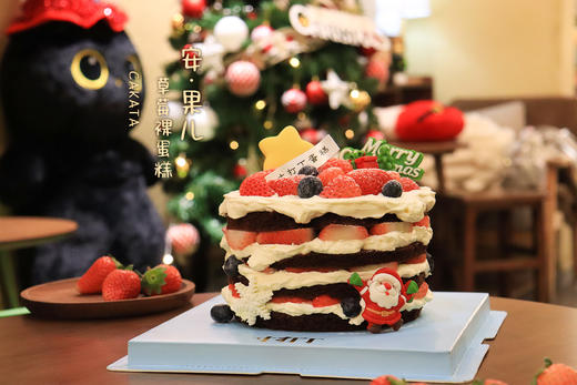 安·果儿/草莓裸蛋糕（款式可选）丨（可备注少糖） 商品图7