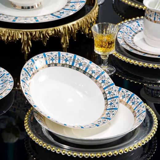 凡瑞斯金玉华章66头10人用骨瓷餐具 商品图5