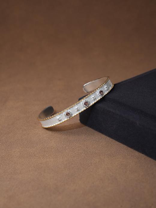 北京仓｜Diaperis Paris-SAO-绍人 银色 碧玺 手镯［法国设计师］ 商品图1