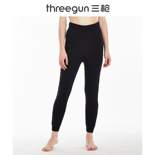 Threegun三枪 羊毛德绒女棉裤-60938B921 商品图1