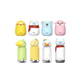 Utillife/兽乐派 保温杯450ml不锈钢女动物卡通水杯高颜值