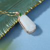 「一口价」【金萃福韵】金镶羊脂玉挂件 商品缩略图3