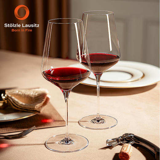 Stolzle星辉德国进口水晶杯大肚勃垦地酒杯波尔多红酒杯家用套装星辉晶质多功能杯6只装545ml金庄波尔多杯6只装755ml 商品图2