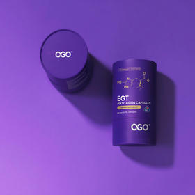 OGO麦角硫因PQQ辅酶Q10姜黄素AKG胶囊60粒/瓶【D类】