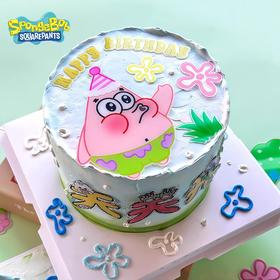 【派大星吹蜡烛】叮当CAKE爆款儿童蛋糕-鲜果奶油蛋糕