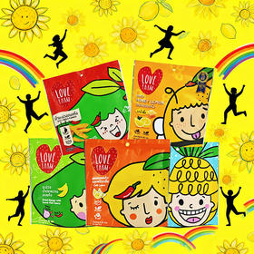 LOVE FARM蜂蜜风味柠檬干/辣味柠檬干/辣味芒果干/鱼露味芒果干(蜜饯)30g休闲零食 创意果干152900/152901/152902/152903