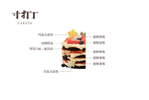 安·果儿/草莓裸蛋糕（款式可选）丨（可备注少糖） 商品图8