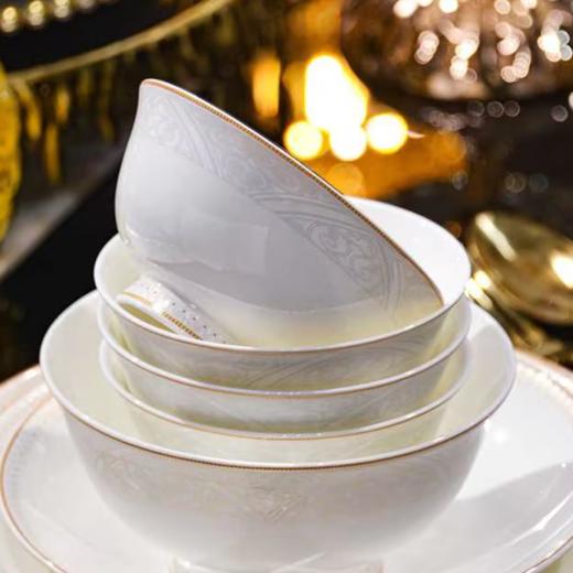 凡瑞斯旭日韶华58头12人用骨瓷餐具 商品图3