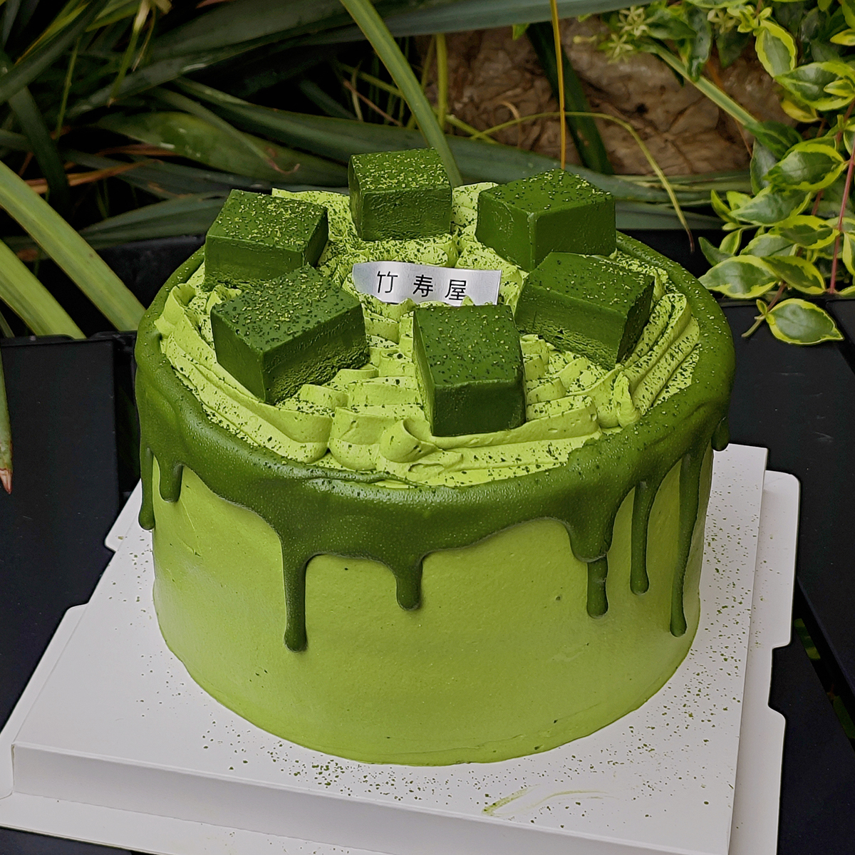 抹茶生巧米布丁奶油蛋糕 / 抹茶脑袋必尝