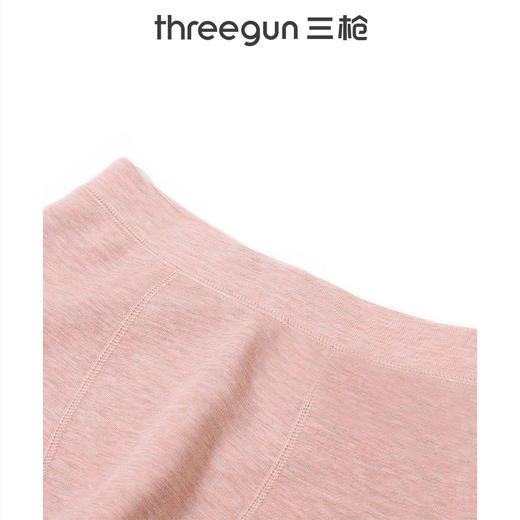Threegun三枪 羊毛加厚彩绒女长裤-61282B221 商品图7