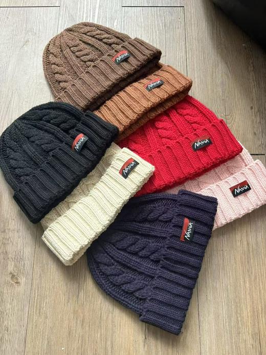 NANGA 针织冷帽 6色  羊毛混纺 男女同款... 商品图0