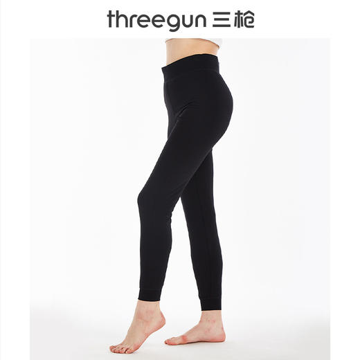 Threegun三枪 羊毛德绒女棉裤-60938B921 商品图2
