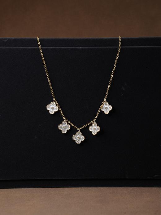 订购10周到｜Diaperis Paris-PINETO-皮内托小镇 锆石 流苏 项链［法国设计师］ 商品图0