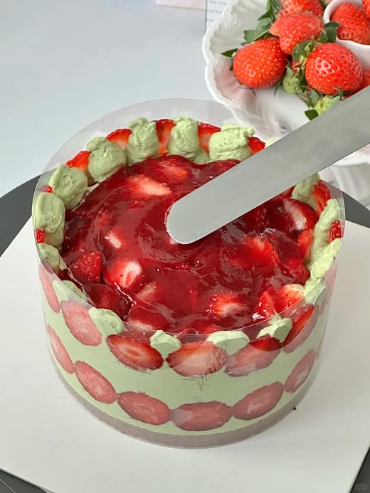 开心果草莓巧克力蛋糕，香甜可口下午茶必备 商品图2