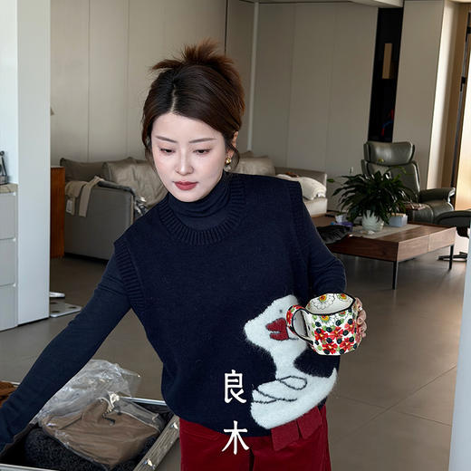 【特价不退换】【部分现货】良木礼绵羊毛上衣（D25102518F） 商品图3