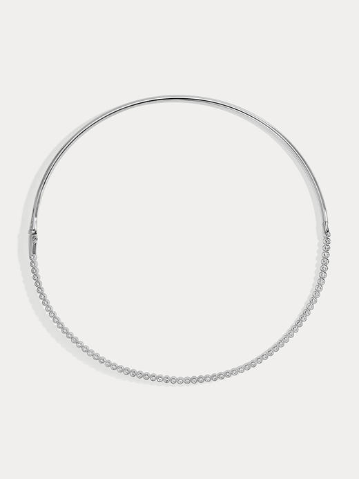 订购8周到｜Lili Claspe-Reese-瑞茜 银色 网球 锆石 项圈［美国设计师］ 商品图1