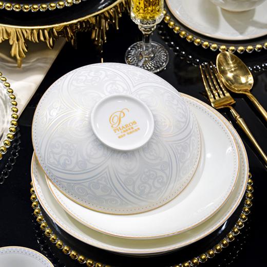凡瑞斯旭日韶华58头12人用骨瓷餐具 商品图1
