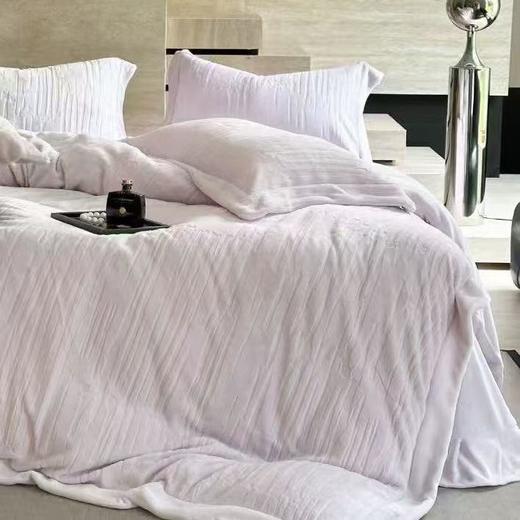 【直送到家】恐龙 立体雕花暖绒四件套 时珂/ 200*230cm 商品图1