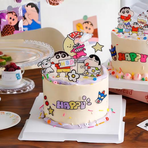 【小新吹蜡烛2】叮当CAKE爆款儿童蛋糕-鲜果奶油蛋糕 商品图0