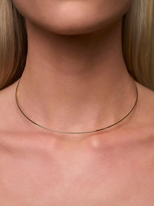 订购8周到｜Lili Claspe-Remi-金色 圆圈 项圈［美国设计师］ 商品图0