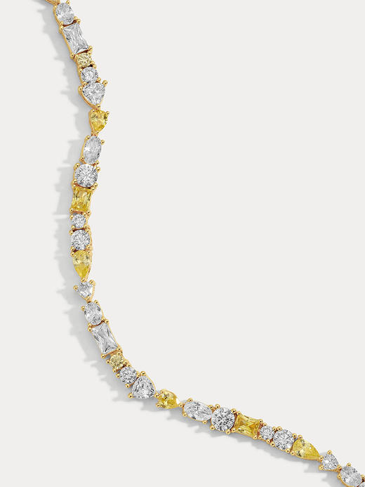 北京仓｜Lili Claspe-Mavis Tennis-网球 金色 双色锆石 手链［美国设计师］ 商品图2