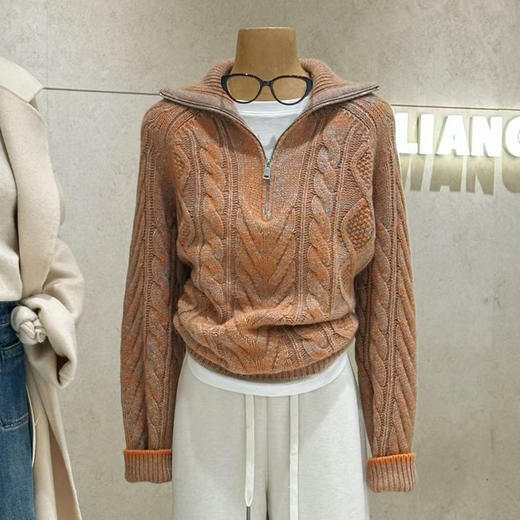 【预售7天】良木礼山羊绒上衣（D2512313） 商品图0