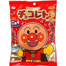 不二家面包超人代可可脂巧克力69g立体造型巧克力 045574