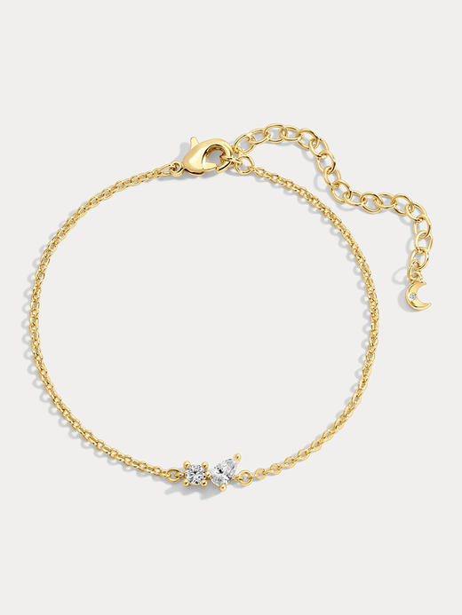 订购8周到｜Lili Claspe-Bryn-布林 金色 锆石 手链［美国设计师］ 商品图0